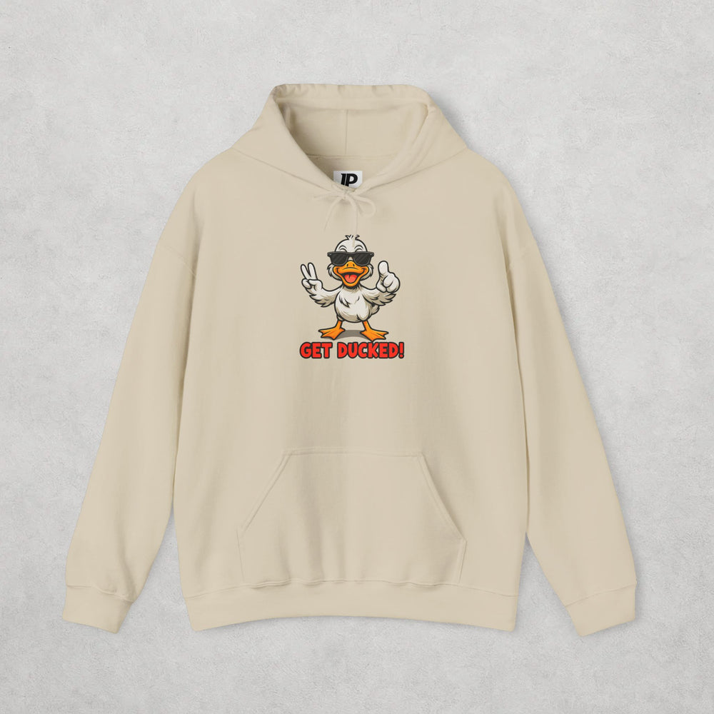 Funny Duck Hoodie: Unisex Graphic Hoodie, Streetwear Pullover S-3XL