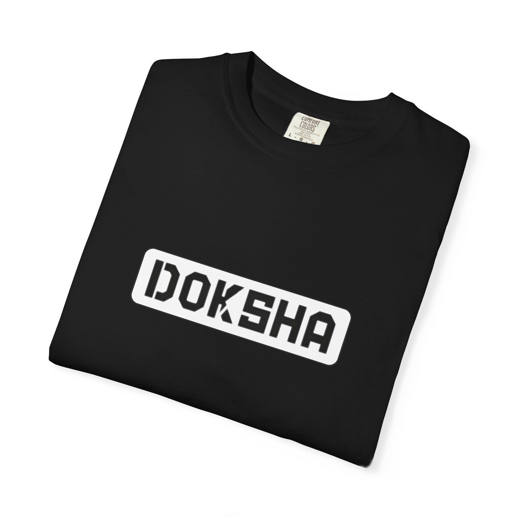 Doksha No. 001 Graphic Tee — Drop 001 collection, limited numbered release